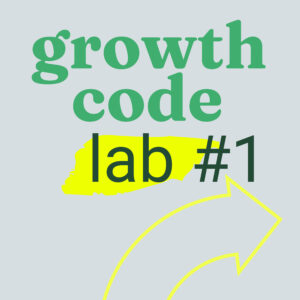 Growth Code Lab#1 17.11.2026 12.00 - 20.00 Uhr