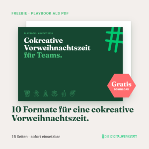 Mini-Playbook "Cokreative Vorweihnachtszeit für Teams [Digital]